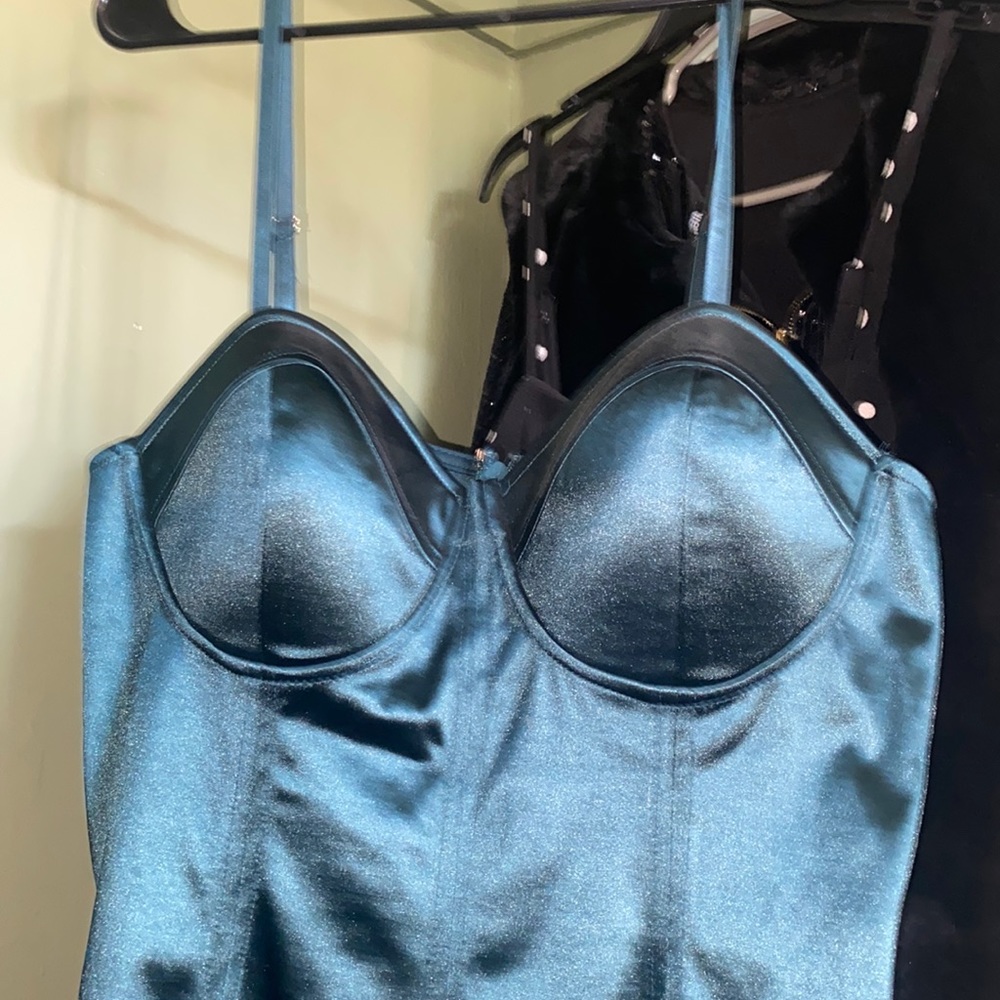 Teal dress